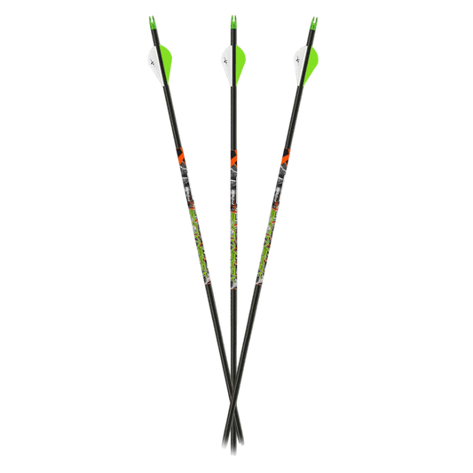 Carbon Express Adrenaline FPS Carbon Hunting Arrows (6-Pack)