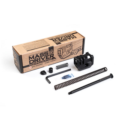 Strike Industries Mass Driver - Gen 3, Gen 4, Gen 5 - GLOCK 17 / GLOCK 19 Compensator