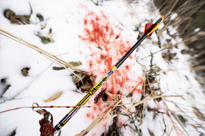 Carbon Express D-Stroyer Fletched Carbon Hunting Arrows (6-Pack)