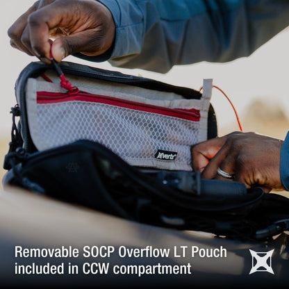 Vertx SOCP Fanny Pack - Quick Draw CCW Carry - Hands-Free Phone Navigation