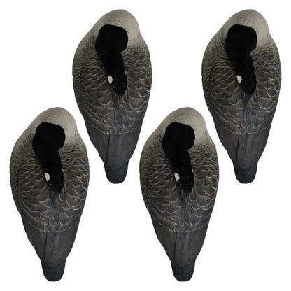 Rugged Series Flocked Head Full Body Canada Sleeper 4-Pack