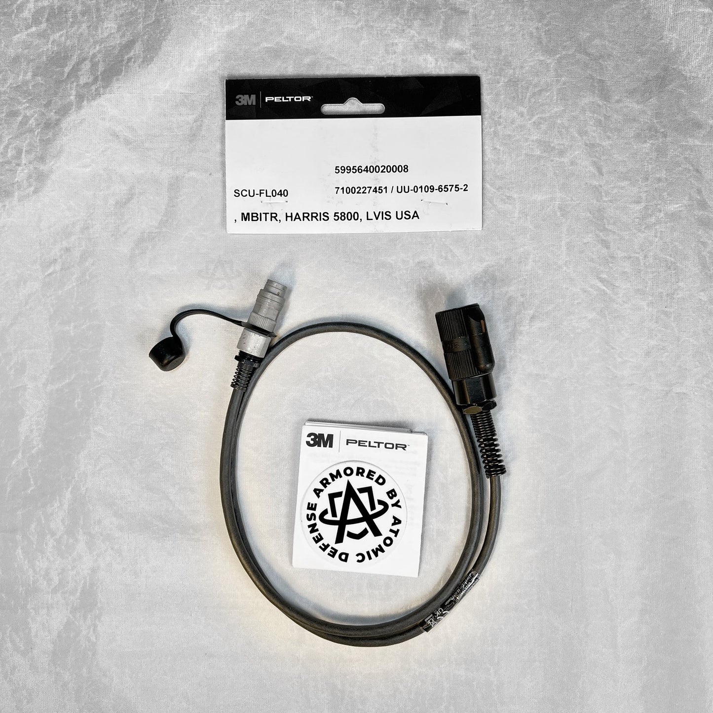 3M Peltor SCU-300 Comms Cables - For ANY Radio