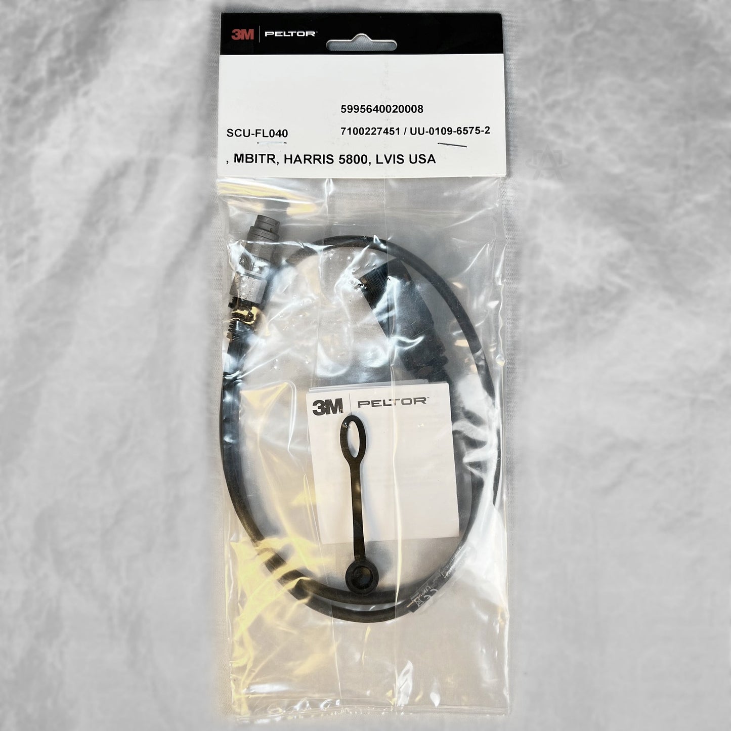 3M Peltor SCU-300 Comms Cables - For ANY Radio