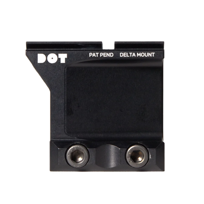 DOT Delta ACRO Mount - 2.26" Extra-High Riser to See Over Lasers - Fits ACRO P-1 & P-2 Optics
