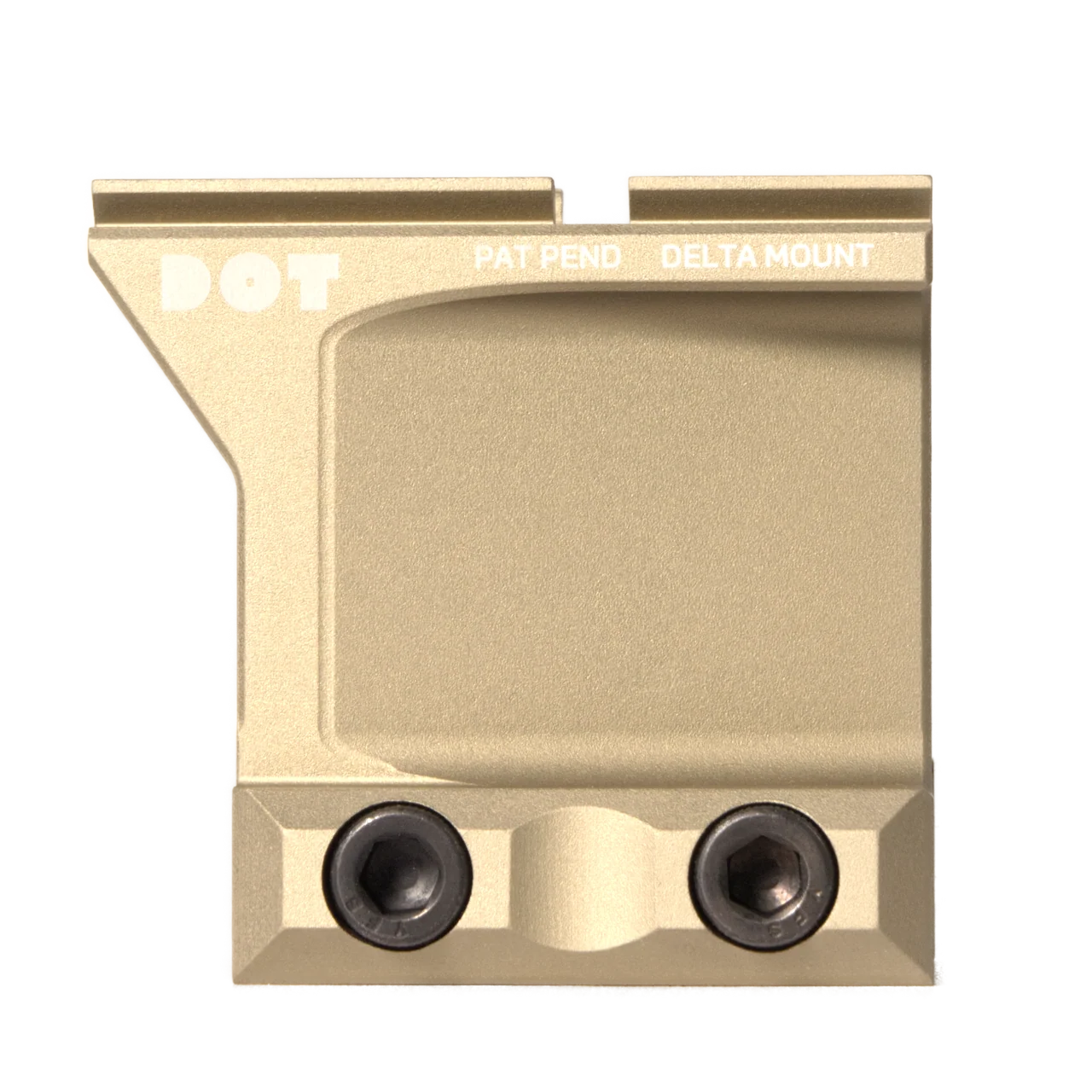 DOT Delta ACRO Mount - 2.26" Extra-High Riser to See Over Lasers - Fits ACRO P-1 & P-2 Optics