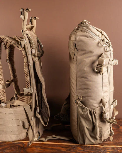 Eberlestock Brute 3500 - 60L Water-Repellent Hunting Pack - Balanced Carry for Heavy Payloads
