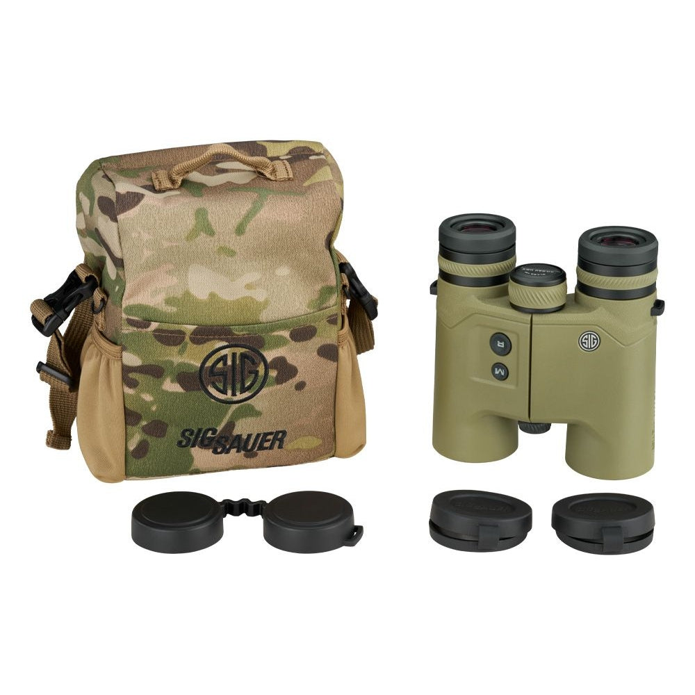 Sig Sauer KILO6K Rangefinding Binoculars - Up to 6,000 Yard Range w/ Ballistic Aiming Assistant