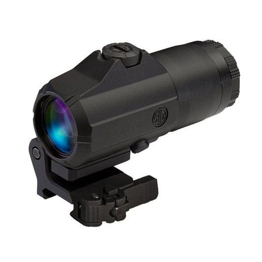 Sig Sauer Juliet4 4X Magnifier - PowerCam 90° Rotation Mount w/ Height Adjustment