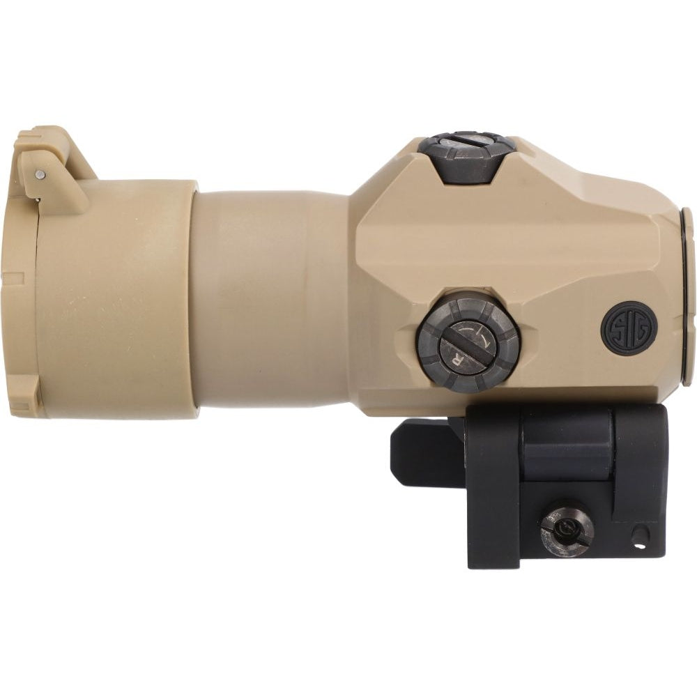 Sig Sauer Juliet4 4X Magnifier - PowerCam 90° Rotation Mount w/ Height Adjustment