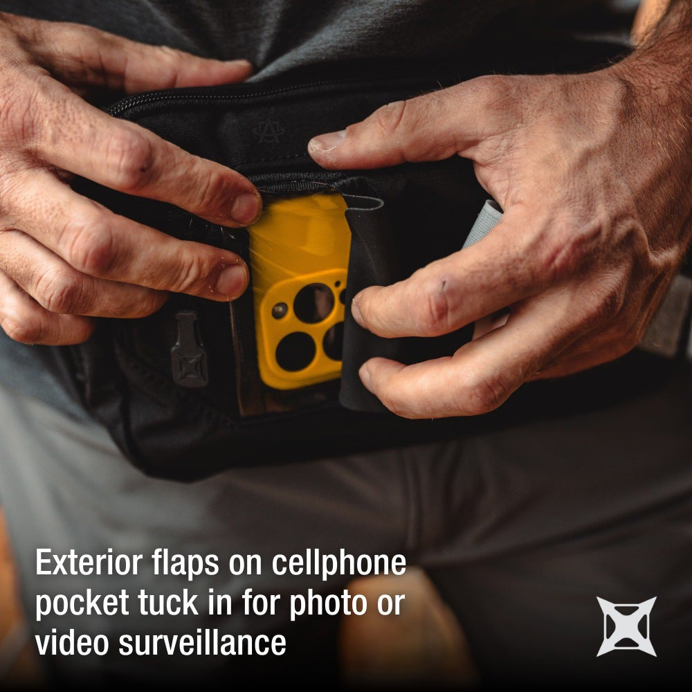 Vertx SOCP Fanny Pack - Quick Draw CCW Carry - Hands-Free Phone Navigation