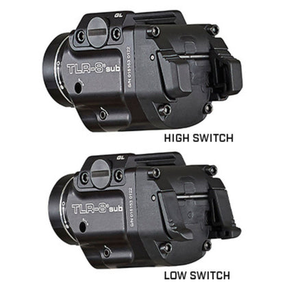 Streamlight TLR-8 Sub - 500 Lumens Weapon Light