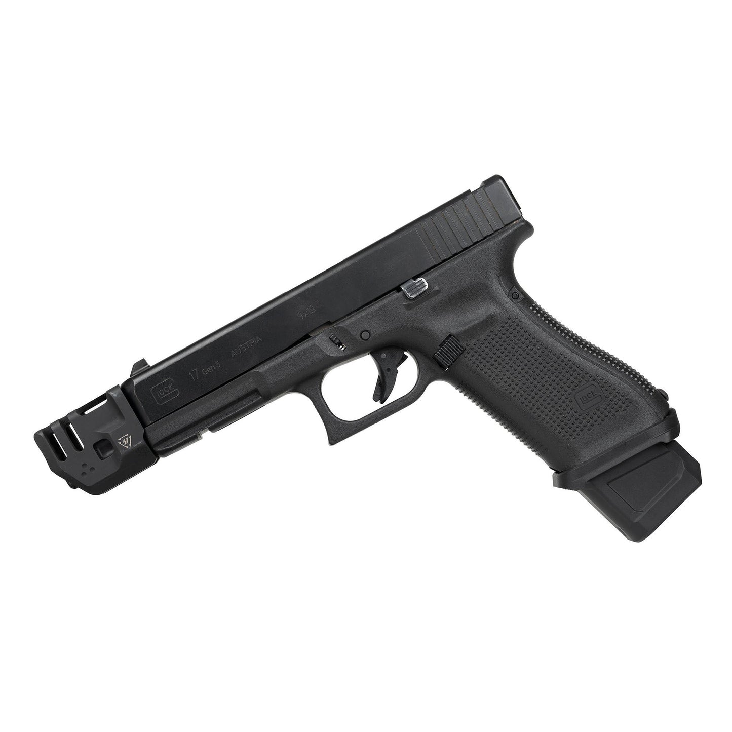 Strike Industries Mass Driver - Gen 3, Gen 4, Gen 5 - GLOCK 17 / GLOCK 19 Compensator