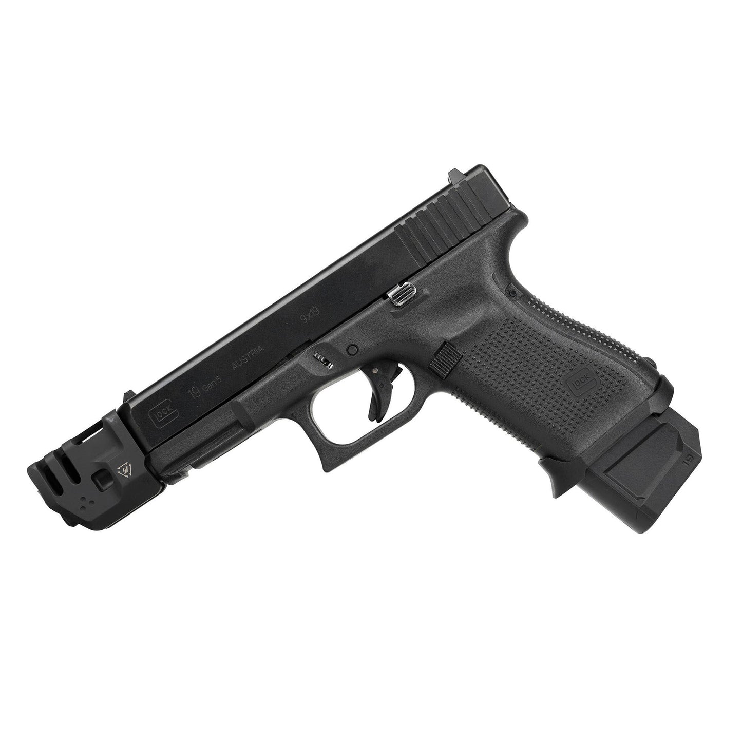 Strike Industries Mass Driver - Gen 3, Gen 4, Gen 5 - GLOCK 17 / GLOCK 19 Compensator