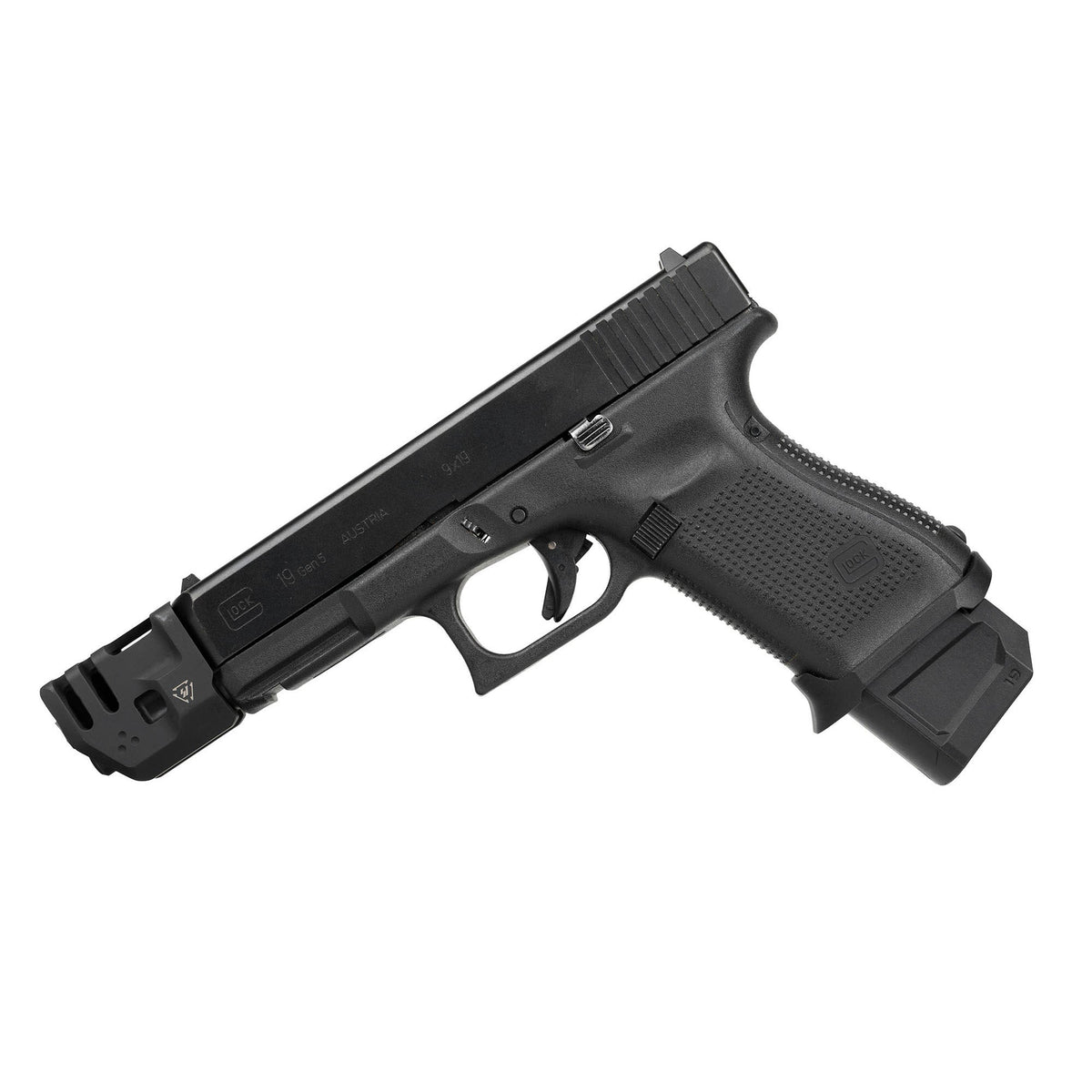 Strike Industries Mass Driver - Gen 3, Gen 4, Gen 5 - GLOCK 17 / GLOCK 19 Compensator