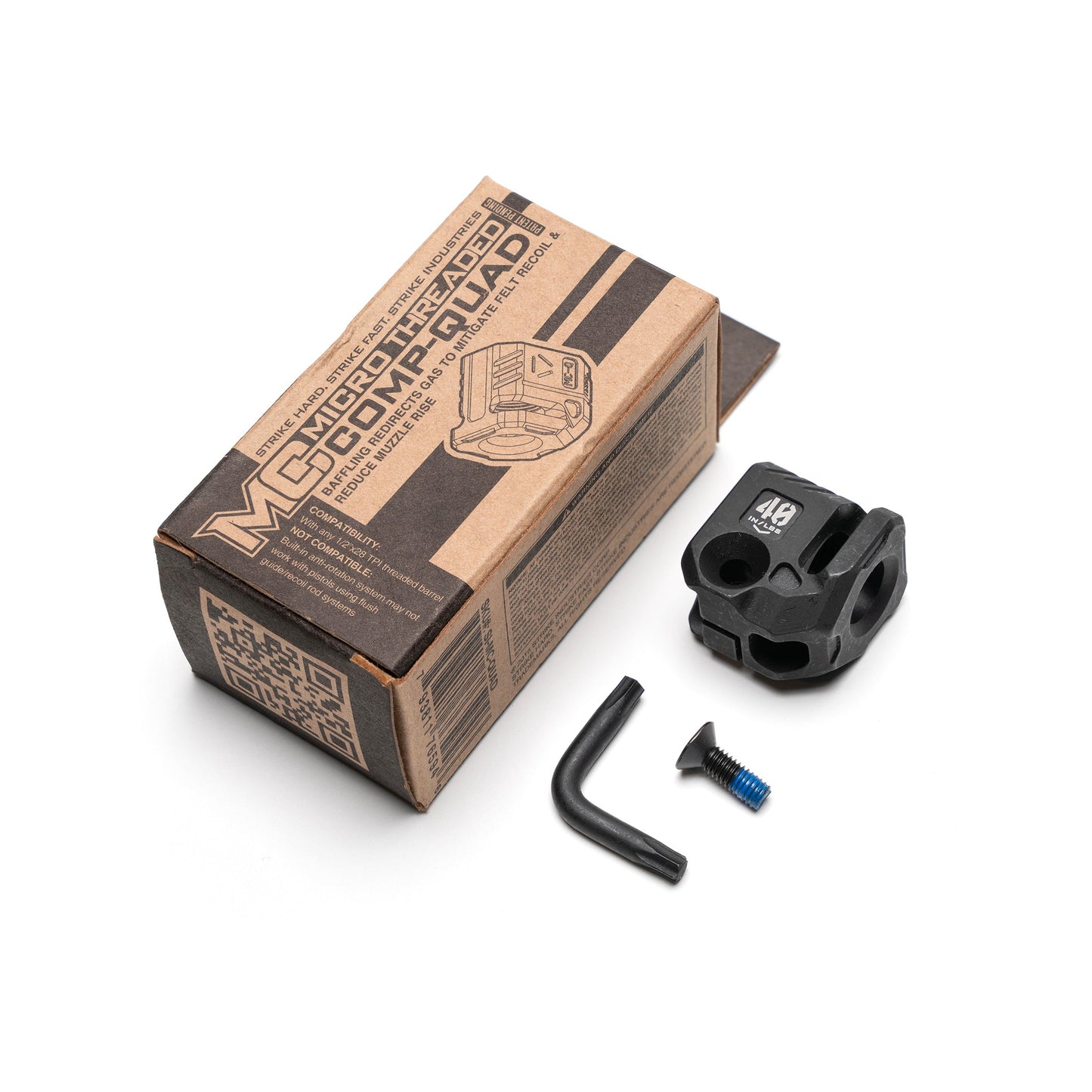 Strike Micro Threaded Barrel Comp - QUAD
