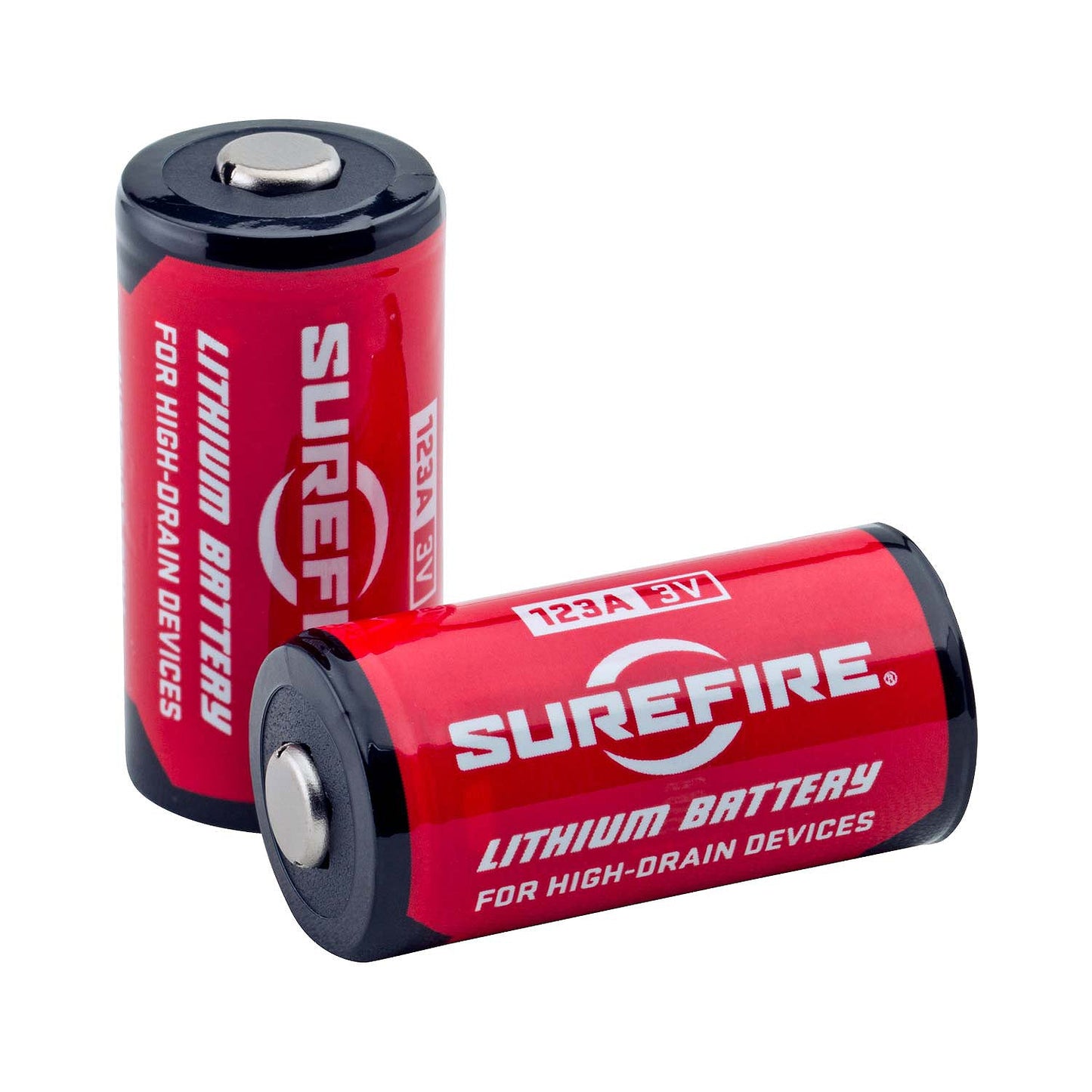 SureFire 123A Batteries - 10-Year Shelf Life