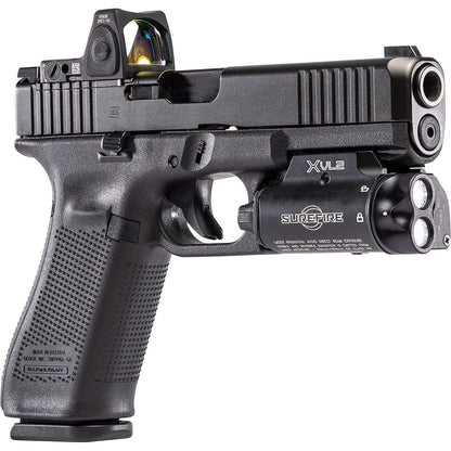 SureFire XVL2 - WeaponLight & Laser - w/ 177ft Reach, 840 Candela & 400 Lumen
