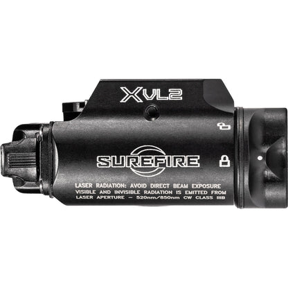 SureFire XVL2 - WeaponLight & Laser - w/ 177ft Reach, 840 Candela & 400 Lumen