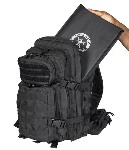Tactical Assault Bag + Level IIIA Armor Panel - Armored Backpack