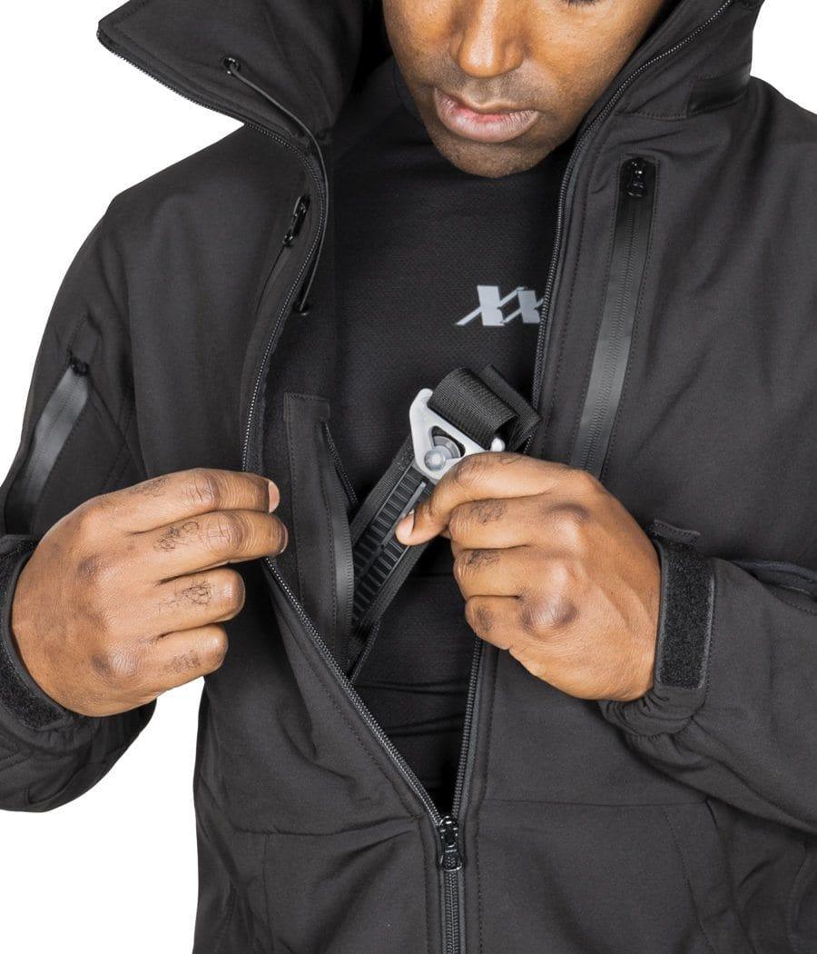 Tactical Jacket 2.0 with Body Armor - Mens EDC/CCW Windbreaker