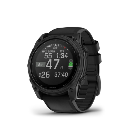 Garmin tactix 8 Elite - 48-Day Solar Battery & Rifle Aiming Math - 40m Waterproof