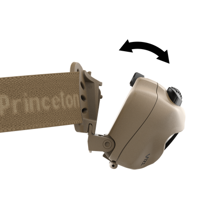 Princeton Tec Vizz Tactical MPLS - 550 Lumens Headlamp - Made in USA