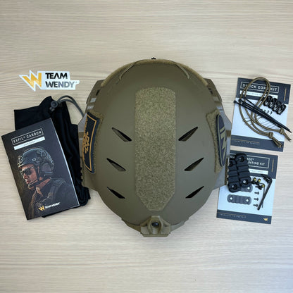 Team Wendy EXFIL Carbon - Bump Helmet w/ Exfil Rail 3.0
