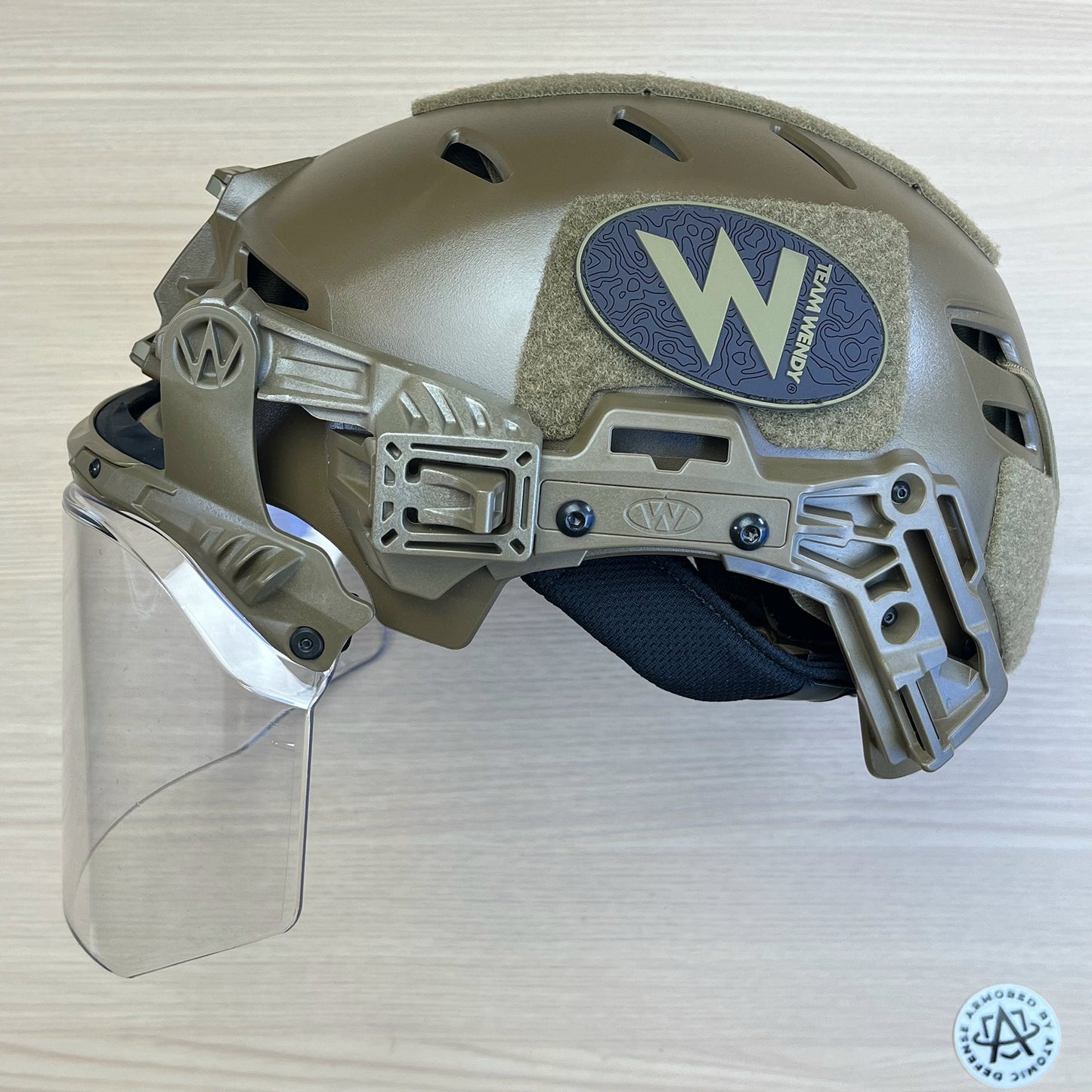 Team Wendy Exfil Face Shield - All Sizes & Colors Available (Upgraded to EXFIL Face Shield V2)