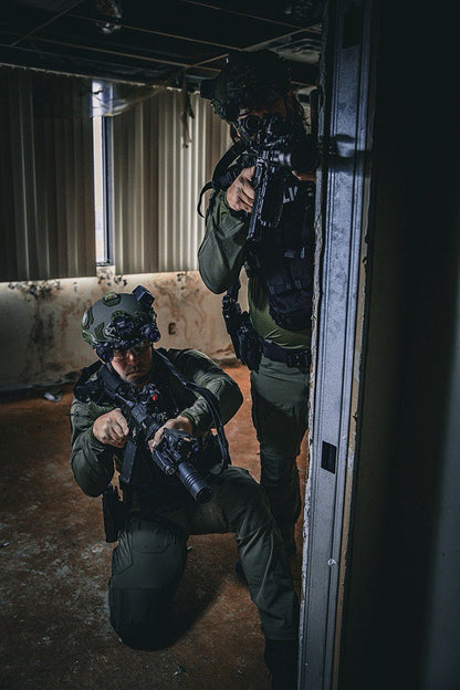 Team Wendy Rifletech - Stops AK-47 & AR-15 Rounds - NIJ III Helmet with No-Hole Design
