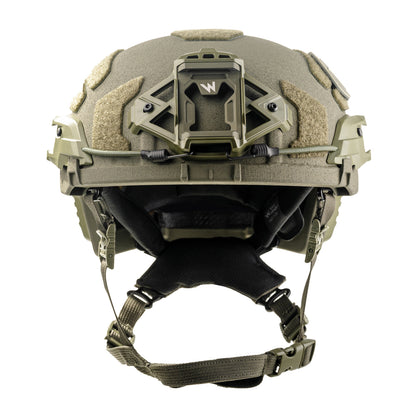 Team Wendy Rifletech - Stops AK-47 & AR-15 Rounds - NIJ III Helmet with No-Hole Design