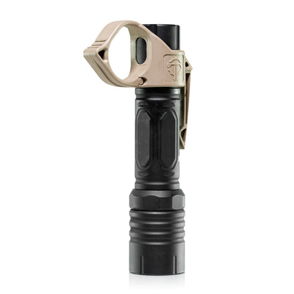 Thyrm Switchback 2.0 Pocket Clip: Enhanced Flashlight Clip & Ring - Fast Pocket Deployment