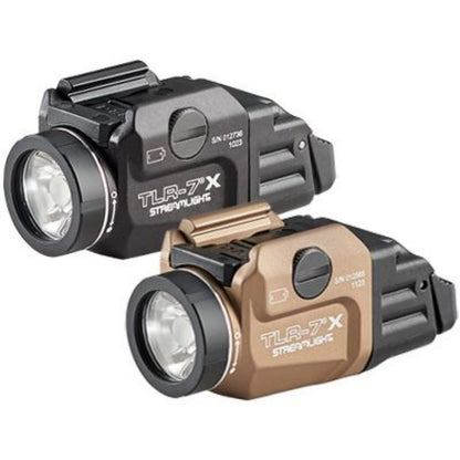 Streamlight TLR-7X - Compact 500 Lumens pistol light w/ Rechargeable Battery 