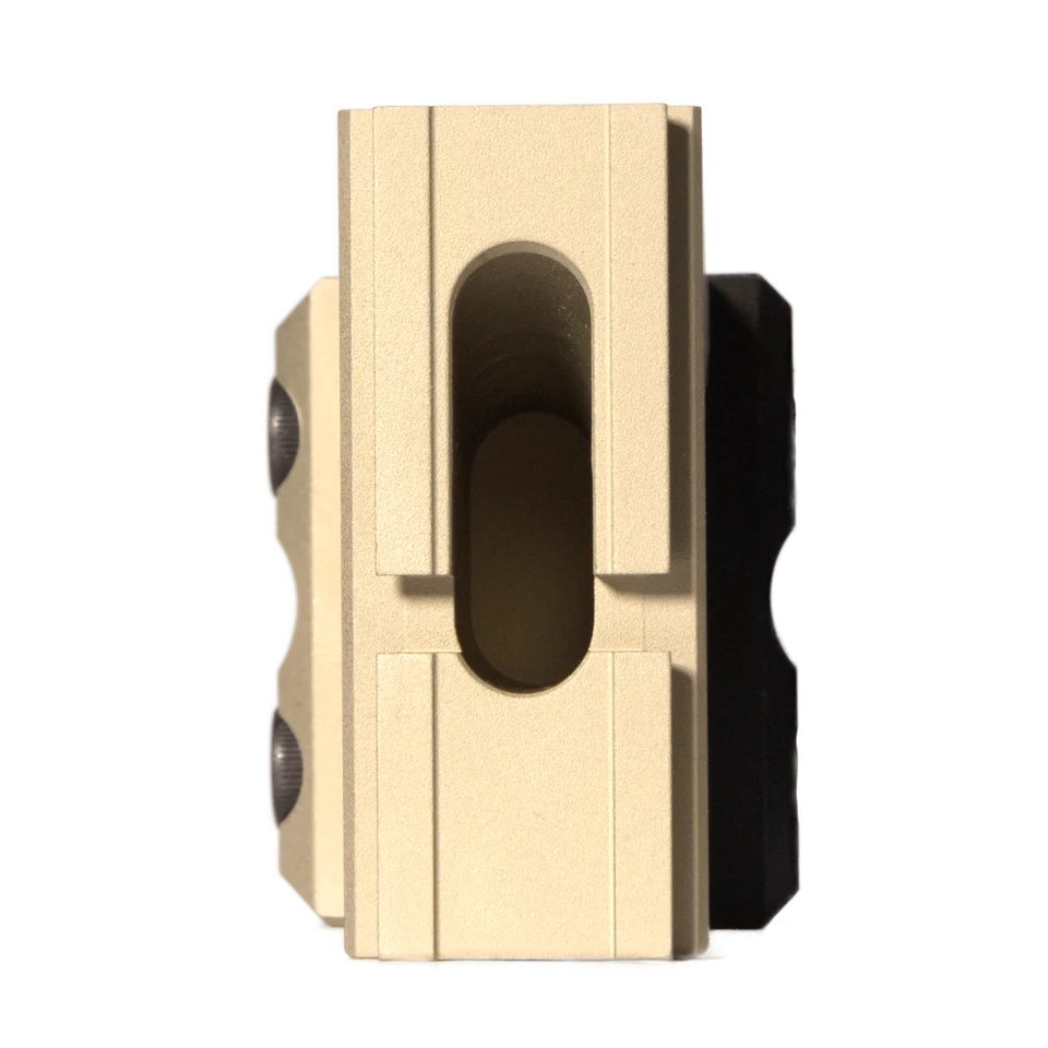 DOT Delta ACRO Mount - 2.26" Extra-High Riser to See Over Lasers - Fits ACRO P-1 & P-2 Optics