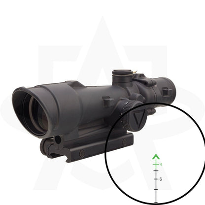 Trijicon ACOG 3.5x35 LED - 3.5x35 Scope w/ 12,000+ Hour Battery Life & TA51 Mount - Waterproof