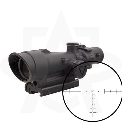 Trijicon ACOG 3.5x35 LED - 3.5x35 Scope w/ 12,000+ Hour Battery Life & TA51 Mount - Waterproof