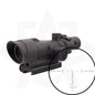 Trijicon ACOG 3.5x35 LED - 3.5x35 Scope w/ 12,000+ Hour Battery Life & TA51 Mount - Waterproof