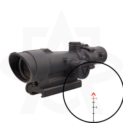 Trijicon ACOG 3.5x35 LED - 3.5x35 Scope w/ 12,000+ Hour Battery Life & TA51 Mount - Waterproof