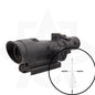 Trijicon ACOG 3.5x35 LED - 3.5x35 Scope w/ 12,000+ Hour Battery Life & TA51 Mount - Waterproof