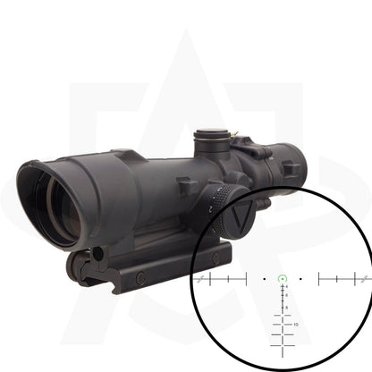 Trijicon ACOG 3.5x35 LED - 3.5x35 Scope w/ 12,000+ Hour Battery Life & TA51 Mount - Waterproof