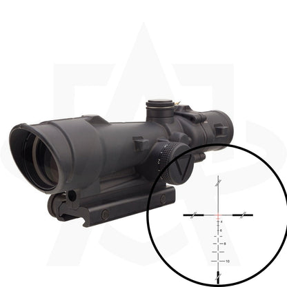 Trijicon ACOG 3.5x35 LED - 3.5x35 Scope w/ 12,000+ Hour Battery Life & TA51 Mount - Waterproof