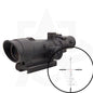 Trijicon ACOG 3.5x35 LED - 3.5x35 Scope w/ 12,000+ Hour Battery Life & TA51 Mount - Waterproof