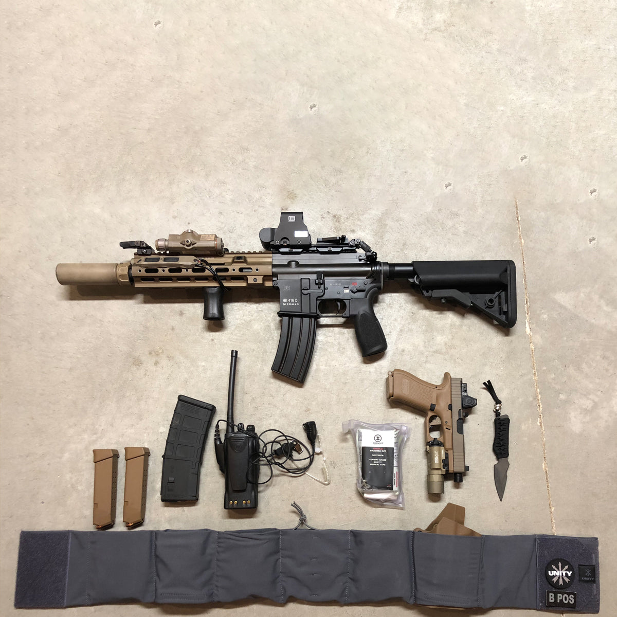 Unity Tactical CLUTCH Belt - Made in USA