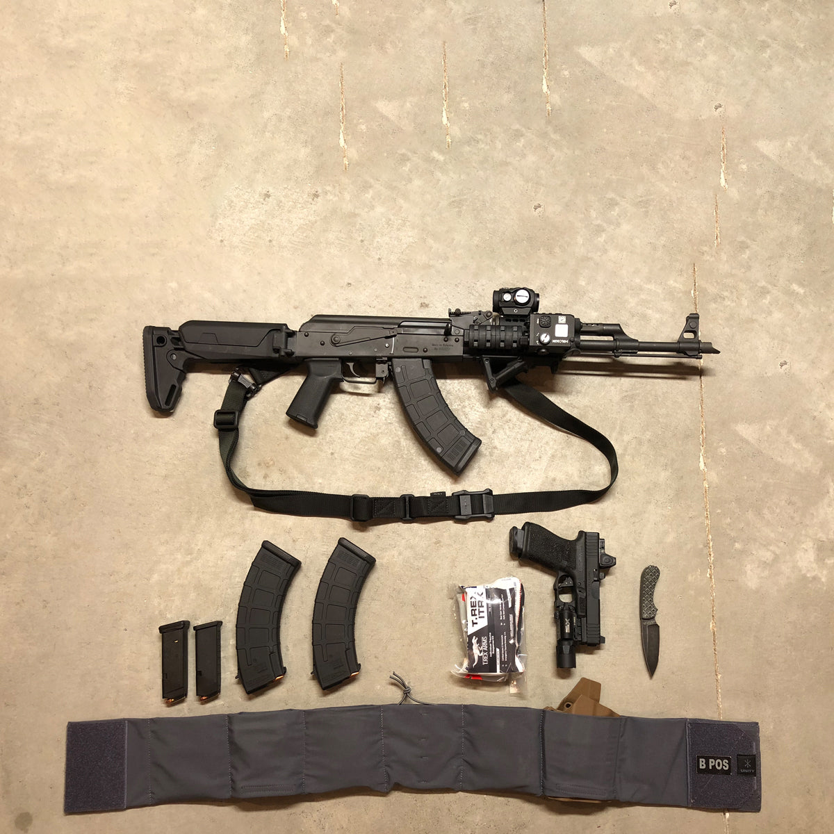 Unity Tactical CLUTCH Belt - Made in USA