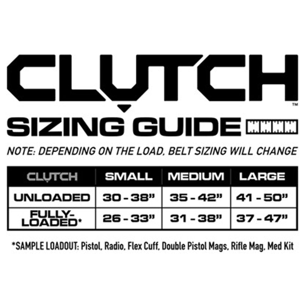 Unity Tactical CLUTCH Belt - Made in USA