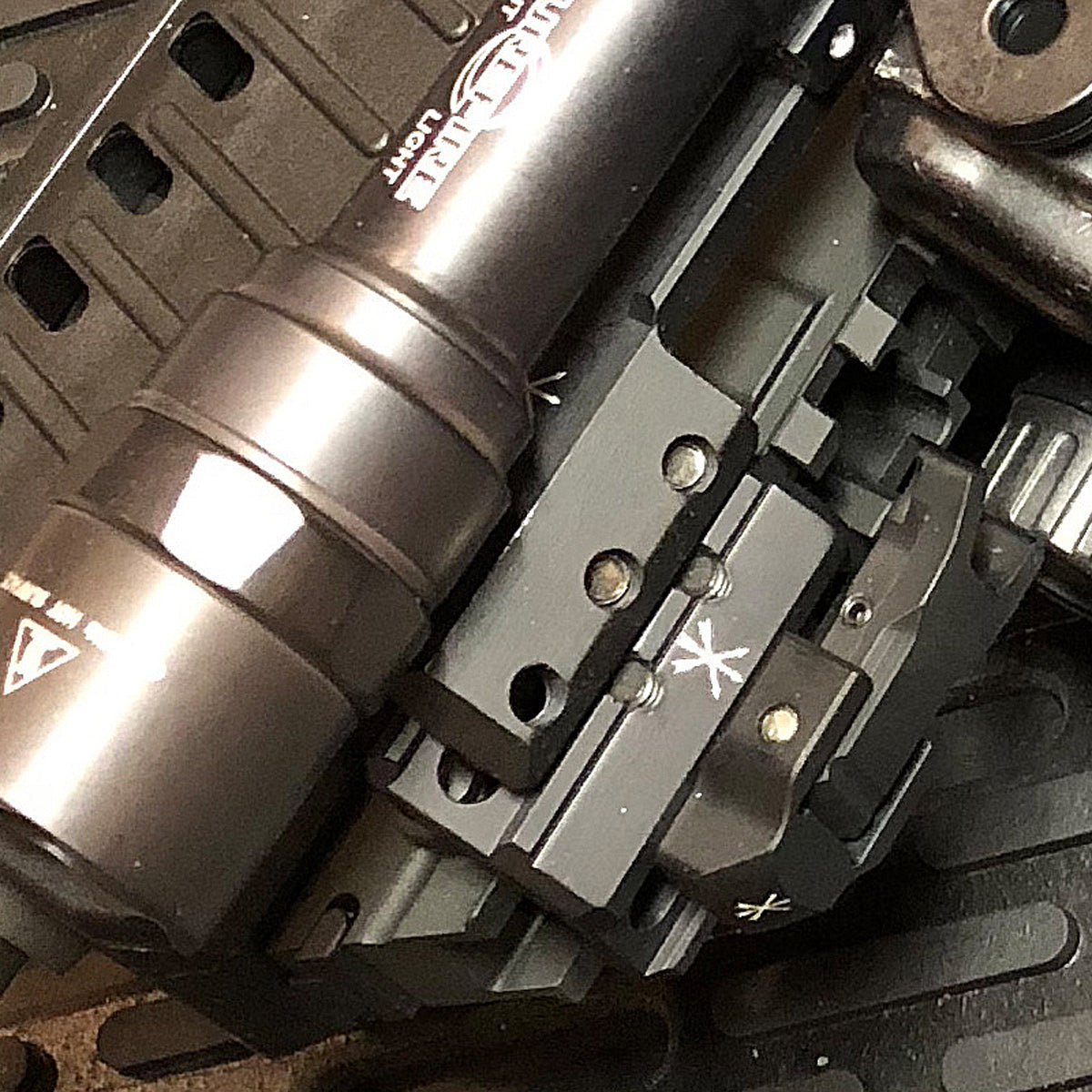 Unity Tactical FUSION Backup Iron Sight – Folding - Weapon Accessory