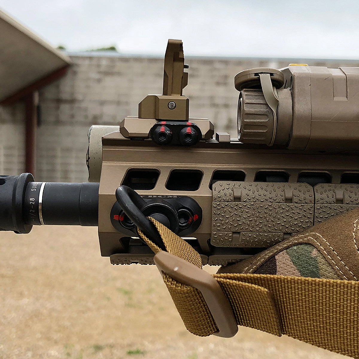 Unity Tactical FUSION Backup Iron Sight – Folding - Weapon Accessory