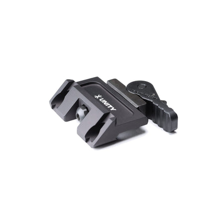 Unity Tactical RAXIS - In-Line MAWL Laser Mount - Rotates Laser for Snag-Free Stowage