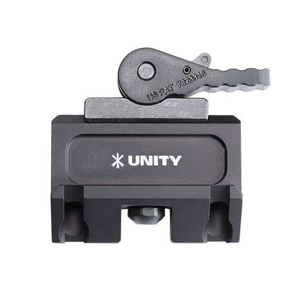 Unity Tactical RAXIS - In-Line MAWL Laser Mount - Rotates Laser for Snag-Free Stowage