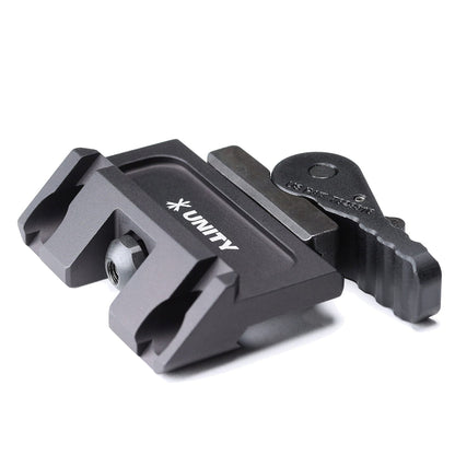 Unity Tactical RAXIS - In-Line MAWL Laser Mount - Rotates Laser for Snag-Free Stowage
