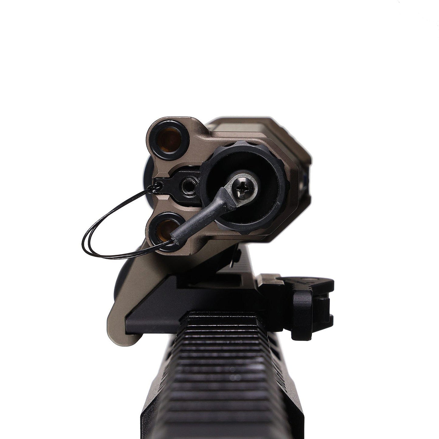 Unity Tactical RAXIS - In-Line MAWL Laser Mount - Rotates Laser for Snag-Free Stowage